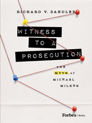 cover image of Witness to a Prosecution